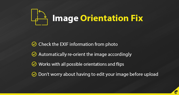 Image Orientation Fix